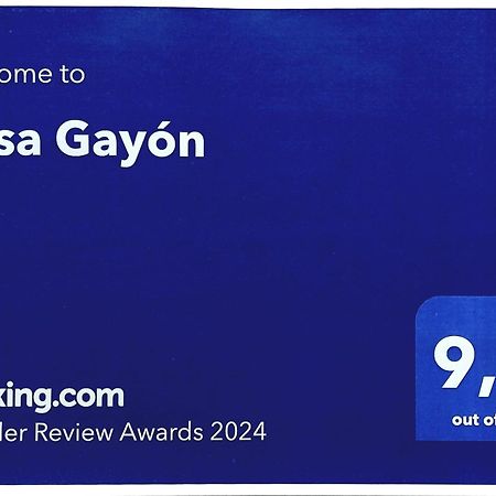 דירות Pola de Allande Casa Gayon מראה חיצוני תמונה